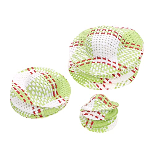 Abaodam 12 Stück Teiliges Mini Hüte Leichte Gestreifte Puppenhüte in Bunte DIY Accessoires für Puppendeko Basteln und Fotosessions Abaodam 12 Stück Teiliges Mini Hüte Leichte Gestreifte Puppenhüte in Bunte DIY Accessoires für Puppendeko Basteln und Fotosessions von Abaodam