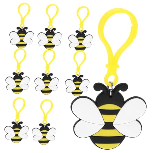 Abaodam 12 Stück Teiliges Niedliche Bienen Schlüsselanhänger Robuste Schlüsselringe mit Bienen Design Praktische Taschen und Rucksackdekoration Kreative Partygeschenke für Abaodam 12 Stück Teiliges Niedliche Bienen Schlüsselanhänger Robuste Schlüsselringe mit Bienen Design Praktische Taschen und Rucksackdekoration Kreative Partygeschenke für von Abaodam