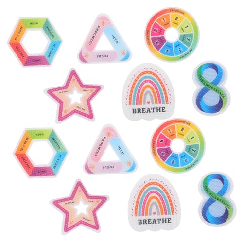Abaodam 12St Sensorische Aufkleber Sticker Mood Sticker Handy Aufkleber Stickers Markenfreie Aufkleber stickbild Aufkleber strukturierte ruhige Aufkleber Stress-Zubehör Papier Abaodam 12St Sensorische Aufkleber Sticker Mood Sticker Handy Aufkleber Stickers Markenfreie Aufkleber stickbild Aufkleber strukturierte ruhige Aufkleber Stress-Zubehör Papier von Abaodam