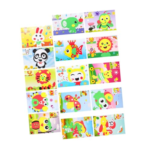 Abaodam 15 Stück Teiliges Eva Sticker Kreative DIY Bastelaufkleber für Kleinkinder Bunte Kinderzimmer Dekoration Vielseitige Auffällige Motive Mitbringsel für Jungen und Mädchen Abaodam 15 Stück Teiliges Eva Sticker Kreative DIY Bastelaufkleber für Kleinkinder Bunte Kinderzimmer Dekoration Vielseitige Auffällige Motive Mitbringsel für Jungen und Mädchen von Abaodam
