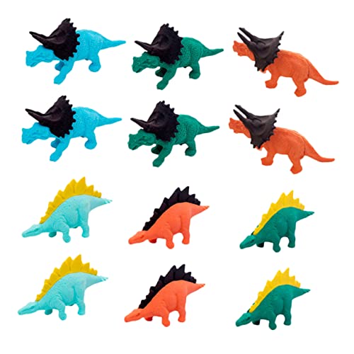 Abaodam 16Stücke Cartoon Dinosaurier Radiergummi Lustige Radierer Für Zubehör Für Schulbedarf Und Briefpapier Zufällige Designs von Abaodam