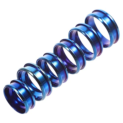 Abaodam 18 Stk Geriffelter Ring Herstellung Von Intarsienringen Ringherstellung Trendiger Schmuck Ringrohlinge Für Die Schmuckherstellung Metallringe Messinstrument Leer Rostfreier Stahl Abaodam 18 Stk Geriffelter Ring Herstellung Von Intarsienringen Ringherstellung Trendiger Schmuck Ringrohlinge Für Die Schmuckherstellung Metallringe Messinstrument Leer Rostfreier Stahl von Abaodam