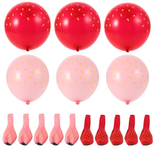Abaodam 18 Stück Erdbeerballon Luftballons Zum Muttertag Luftballons Für Geburtstagsfeier Luftballons Partydekoration Geburtstagsdekorationen Geburtstagsfeier Latexballons Emulsion Abaodam 18 Stück Erdbeerballon Luftballons Zum Muttertag Luftballons Für Geburtstagsfeier Luftballons Partydekoration Geburtstagsdekorationen Geburtstagsfeier Latexballons Emulsion von Abaodam
