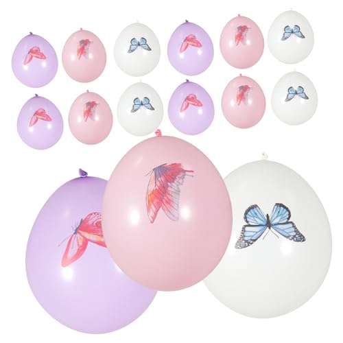 Abaodam 18 Stück Schmetterlings-Partyballons Partyballons Dekorationen Luftballons in verschiedenen Farben party kinderparty aufblasbare Cartoon-Ballons Ballons Ornamente Emulsion Abaodam 18 Stück Schmetterlings-Partyballons Partyballons Dekorationen Luftballons in verschiedenen Farben party kinderparty aufblasbare Cartoon-Ballons Ballons Ornamente Emulsion von Abaodam