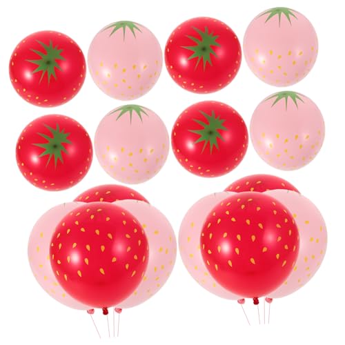 Abaodam 18stücke Teiliges Niedlicher Erdbeer-luftballons Für Mädchen-geburtstagsfeiern Sommer-themen-dekorationen Für Partys Hochzeiten Und Feiern Anpassbare Und Lebendige Designs Abaodam 18stücke Teiliges Niedlicher Erdbeer-luftballons Für Mädchen-geburtstagsfeiern Sommer-themen-dekorationen Für Partys Hochzeiten Und Feiern Anpassbare Und Lebendige Designs von Abaodam