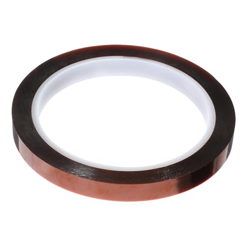 Abaodam 1Rolle Hochtemperatur Klebeband Selbstklebendes Wärmeband für Sublimation Hitzebeständiges Klebeband ohne Rückstände für Elektronik Thermotransfer von Abaodam