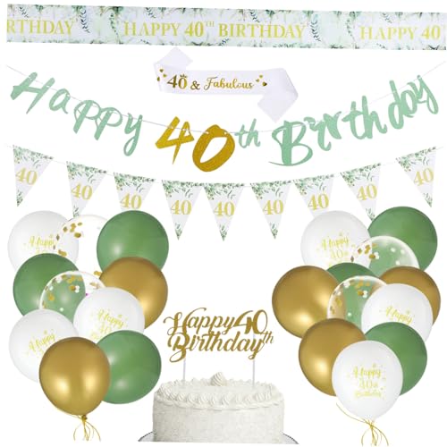 Abaodam 1Satz Geburtstagsbanner Für Erwachsene Dekorative Banner Und Luftballons Für Geburtstagsfeiern Einfache Einrichtung Für Vielseitige Anlässe Für Zuhause Büro von Abaodam