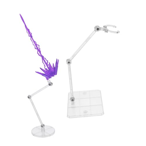 Abaodam 1satz -Energie-puppenständer Stabiler Actionfigur Display-ständer Mit Einzigartigem Effekt Und Zwei Halterungen Für Von Modellen Und Sammlerstücken Abaodam 1satz -Energie-puppenständer Stabiler Actionfigur Display-ständer Mit Einzigartigem Effekt Und Zwei Halterungen Für Von Modellen Und Sammlerstücken von Abaodam