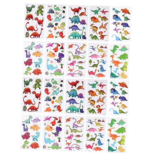 Abaodam 1satz Wasserdichten Dinosaurier-stickern Für Bunte Wanddeko Und Kreative Wandtattoos Für Party Und Wohnräume Und Abnehmbar von Abaodam