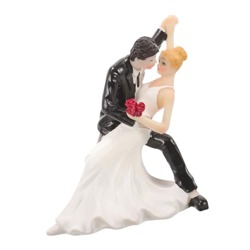 Abaodam 1stück Hochzeitscake Topper Aus Resin Romantische Dekoration Für Hochzeitstorte Einzigartiger Brautpaar Cake Topper Für Hochzeitsfeiern Und Partys Abaodam 1stück Hochzeitscake Topper Aus Resin Romantische Dekoration Für Hochzeitstorte Einzigartiger Brautpaar Cake Topper Für Hochzeitsfeiern Und Partys von Abaodam