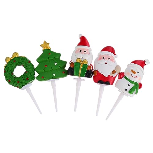 Abaodam 2 Sätze Add- Zum Dekorieren Von Kuchen Zubehör Für Die Kuchendekoration Weihnachtskuchen Topper Weihnachtskuchen Picks Kuchendekor Zum Thema Festival Harz 5 Stück * 2 Abaodam 2 Sätze Add- Zum Dekorieren Von Kuchen Zubehör Für Die Kuchendekoration Weihnachtskuchen Topper Weihnachtskuchen Picks Kuchendekor Zum Thema Festival Harz 5 Stück * 2 von Abaodam