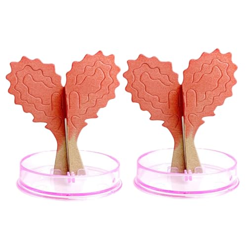 Abaodam 2 Sätze Blühender Papierbaum DIY Papierbaum Bastelset Romantische Deko Geschenk Valentinstag Kreative Wissenschaftsspielzeug Tischdekoration von Abaodam