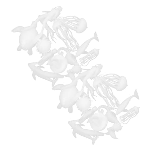 Abaodam 2 Sätze Miniatur Meerestiere Figuren Epoxidharz Gießform DIY Epoxy Casting Charms Gedruckt Detaillierte Meeresbewohner Modellset Für Basteln Und Dekoration von Abaodam