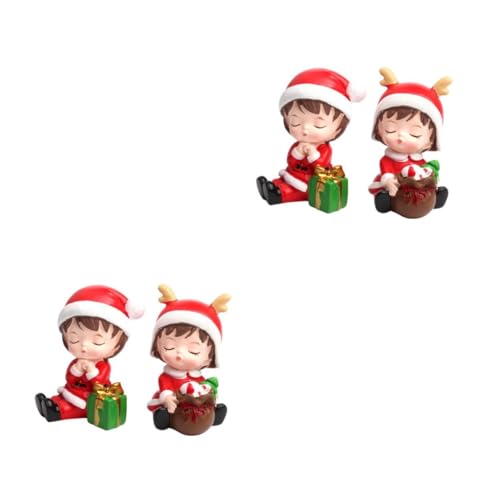Abaodam 2 Sätze Weihnachtsschmuck Aus Harz Tortenaufsätze Für Geburtstage -dekorationen Kuchen -topper Miniatur-weihnachtsdeko Lustig Weihnachtsdekorationen Mini-puppen 2 Stücke * 2 Abaodam 2 Sätze Weihnachtsschmuck Aus Harz Tortenaufsätze Für Geburtstage -dekorationen Kuchen -topper Miniatur-weihnachtsdeko Lustig Weihnachtsdekorationen Mini-puppen 2 Stücke * 2 von Abaodam