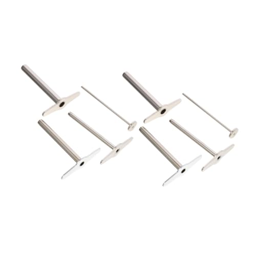 Abaodam 2 Sets Gummistopper-Lochstanzer, Werkzeug mit langem Griff, manueller Perforator für Laborgebrauch, einfach zu bedienen und vielseitig für Schulexperimente, Design für effizientes Arbeiten von Abaodam