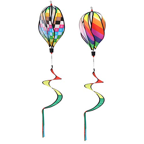 Abaodam 2 Stk Heißluft ballon Windst reifen partyknaller sommerdeko dekoringe luftbalons partytröten Ballonclips Ballonverzierung garn dekorationen Regenbogen-Heißluftballons Stoff Abaodam 2 Stk Heißluft ballon Windst reifen partyknaller sommerdeko dekoringe luftbalons partytröten Ballonclips Ballonverzierung garn dekorationen Regenbogen-Heißluftballons Stoff von Abaodam