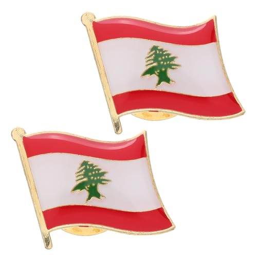 Abaodam 2 Stück Fahnenbrosche für Rucksack Schal patriotisch Kleidung Deutsche Nationalflagge Pin Nationalflagge Anstecknadel Libanon-Pin Libanon-Friedensflagge Flaggen-Pinbacks Legierung Abaodam 2 Stück Fahnenbrosche für Rucksack Schal patriotisch Kleidung Deutsche Nationalflagge Pin Nationalflagge Anstecknadel Libanon-Pin Libanon-Friedensflagge Flaggen-Pinbacks Legierung von Abaodam