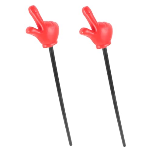 Abaodam 2 Stück Gestenstock evengers interaktive spiele educational toys sauf spiele Kindergeburtstags-Dekoration kleiner Lehrerhandzeiger Präsentationshinweise Party-Fingerzeig Plastik von Abaodam