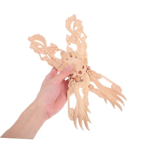 Abaodam 2 Stück Holzschnitzerei-Dekoration Möbel-Onlay-Applikationsrahmen Eck-Onlay-Applikation Holz geschnitzte Onlays Mantels Kommode Overlay Möbelverzierung Barockapparat Beige Abaodam 2 Stück Holzschnitzerei-Dekoration Möbel-Onlay-Applikationsrahmen Eck-Onlay-Applikation Holz geschnitzte Onlays Mantels Kommode Overlay Möbelverzierung Barockapparat Beige von Abaodam