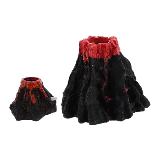 Abaodam 2 Stück Kleiner Vulkanmodell aus Harz Realistisches Ornament für Mikrolandschaften Tischdekoration und Gartendekoration Handgefertigtes Vulkanspielzeug für Kinder Abaodam 2 Stück Kleiner Vulkanmodell aus Harz Realistisches Ornament für Mikrolandschaften Tischdekoration und Gartendekoration Handgefertigtes Vulkanspielzeug für Kinder von Abaodam