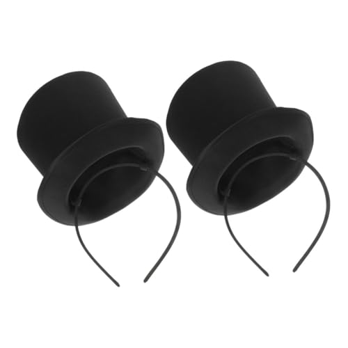 Abaodam 2 Stück Party Kleid Hut-Stirnband Stirnband Fascinator für Damen schwarzes Fascinator-Stirnband Bestattungskopfschmuck für Frauen Partyhut Stirnband Stoff Black Abaodam 2 Stück Party Kleid Hut-Stirnband Stirnband Fascinator für Damen schwarzes Fascinator-Stirnband Bestattungskopfschmuck für Frauen Partyhut Stirnband Stoff Black von Abaodam