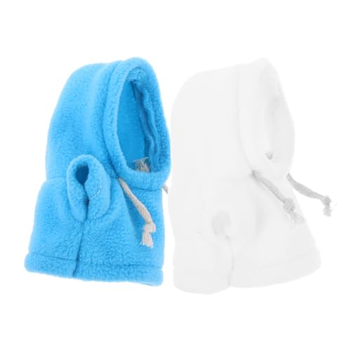 Abaodam 2 Stück Plüschbärenkleidung Stofftier Bär Kapuzenpullover Kleidung Für Plüschtiere Puppenkleidung Tragen Puppenspielzeug-freizeitoutfit Puppe Verkleiden Zubehör Winzige Kleidung von Abaodam
