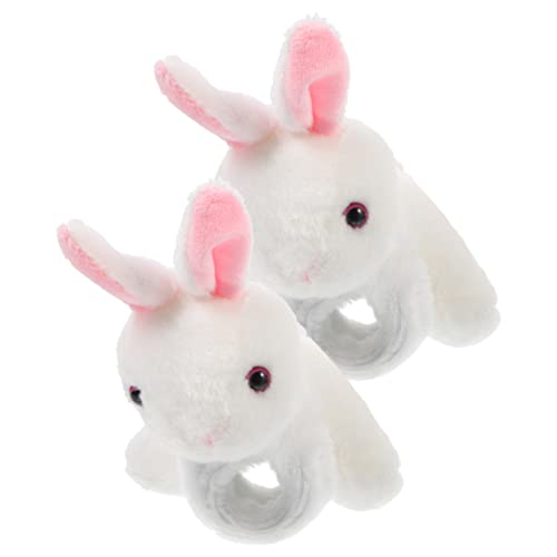 Abaodam 2 Stück Pop-Kreis-Armband bescherung Weihnachten geldgeschenke Weihnachten geldgeschenke verpacken Ostern Tiermuster Plüsch-Schnapparmbänder Tier-Plüsch-Slap-Armbänder Flanell Weiß Abaodam 2 Stück Pop-Kreis-Armband bescherung Weihnachten geldgeschenke Weihnachten geldgeschenke verpacken Ostern Tiermuster Plüsch-Schnapparmbänder Tier-Plüsch-Slap-Armbänder Flanell Weiß von Abaodam