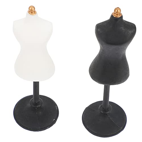 Abaodam 2 Stück Puppenständer Teiliges Mannequin für Puppen mit Stabiler Basis für Präsentation von Puppenkleidern Robustem Resin Gefertigt Abaodam 2 Stück Puppenständer Teiliges Mannequin für Puppen mit Stabiler Basis für Präsentation von Puppenkleidern Robustem Resin Gefertigt von Abaodam