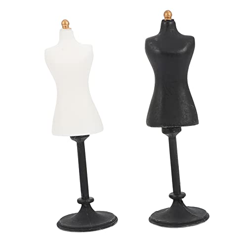 Abaodam 2 Stück Puppenständer Weiblicher Torso Kleiderbügel für Puppen zum Ausstellen von Puppenkleidern und Anzügen und Hochwertiges Resin Material für Langlebige Nutzung Abaodam 2 Stück Puppenständer Weiblicher Torso Kleiderbügel für Puppen zum Ausstellen von Puppenkleidern und Anzügen und Hochwertiges Resin Material für Langlebige Nutzung von Abaodam