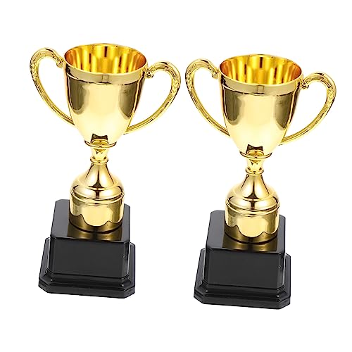 Abaodam 2 Stück Trophäen aus Hochwertigem Kunststoff Goldfarben als für Wettbewerbe Partys und Klassenzimmer Belohnungen Kindgerechte und Sicheres Design Abaodam 2 Stück Trophäen aus Hochwertigem Kunststoff Goldfarben als für Wettbewerbe Partys und Klassenzimmer Belohnungen Kindgerechte und Sicheres Design von Abaodam