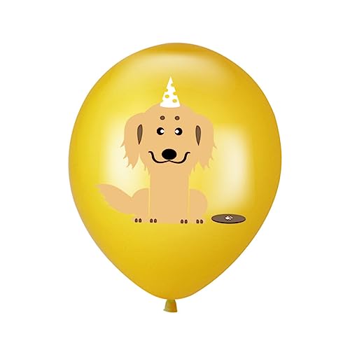 Abaodam 20 Stück 12 Dekoration Für Haustierpartys Hundegeburtstag Luftballons Welpenballons Für Geburtstagsfeier Corgi-ballon Partyzubehör Für Den Hundegeburtstag Schüttgut Geburtstagshut von Abaodam