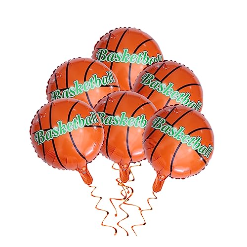 Abaodam 20 Stück 18 Basketball-ballons Dekorationen Luftballons Für Geburtstagsfeier Aluminium Banner Mit Geburtstagsballons Partyballons Sportballons Abaodam 20 Stück 18 Basketball-ballons Dekorationen Luftballons Für Geburtstagsfeier Aluminium Banner Mit Geburtstagsballons Partyballons Sportballons von Abaodam