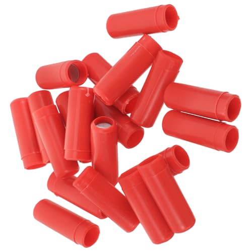 Abaodam 20 Stück Kinderpfeifen Bunte Muschelpfeifen für Partys Geburtstage und Feste für Outdoor Training circa Rot Robust und Zuverlässig von Abaodam