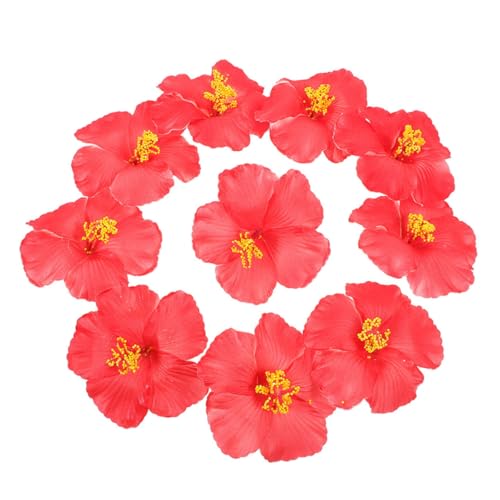 Abaodam 20 Stück Künstliche Hibiskusblüte Hibiskusblütendekor Künstliche Blumen Hibiskus Künstliche Blumen Fürs Haar Hawaiianische Blume Hawaiianische Kunstblumen Rot Eva Abaodam 20 Stück Künstliche Hibiskusblüte Hibiskusblütendekor Künstliche Blumen Hibiskus Künstliche Blumen Fürs Haar Hawaiianische Blume Hawaiianische Kunstblumen Rot Eva von Abaodam