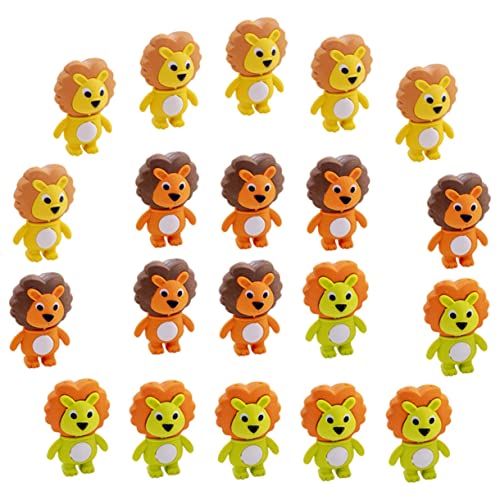 Abaodam 20 Stück Mini Radiergummis Design Witzige Radiergummis für Schüler Bunte Radierer Partygeschenk für Sicher und Zuverlässig Zufällige Farbe Zufällige Farbe von Abaodam