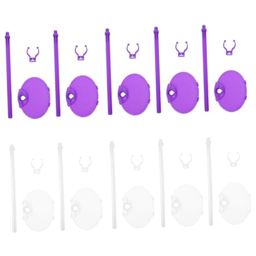 Abaodam 20 Stück Puppenständer aus Kunststoff für Puppenverkleidungen, inklusive Ständer für Puppen und Zubehör Abaodam 20 Stück Puppenständer aus Kunststoff für Puppenverkleidungen, inklusive Ständer für Puppen und Zubehör von Abaodam