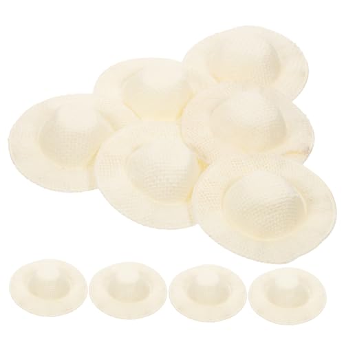 Abaodam 20 Stück Teiliges Mini Strohhut Kleine Handgefertigte Puppenhüte aus Hautfreundlichem Langlebig Realistische Miniatur Deko für Puppenhäuser Basteln und Kreative Hutornamente Abaodam 20 Stück Teiliges Mini Strohhut Kleine Handgefertigte Puppenhüte aus Hautfreundlichem Langlebig Realistische Miniatur Deko für Puppenhäuser Basteln und Kreative Hutornamente von Abaodam