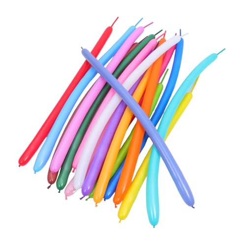 Abaodam 200 Stück Lange Latexballons zum Modellieren Für DIY Tierfiguren Hochzeit Kindergeburtstag Festivaldeko Weiche Elastische Ballons Einfach zu Drehen und Formen von Abaodam