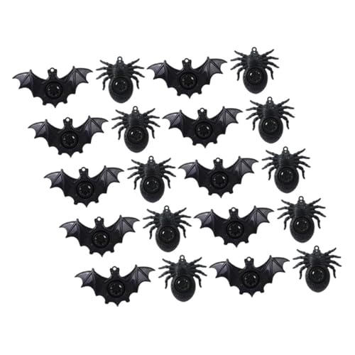 Abaodam 20stücke Teiliges Halloween-spielzeug Spinnen Und Fledermaus-pfeifen Partyausstattung Für Junge Mädchen Für Halloween-feiern Und Kreative Spielmomente Abaodam 20stücke Teiliges Halloween-spielzeug Spinnen Und Fledermaus-pfeifen Partyausstattung Für Junge Mädchen Für Halloween-feiern Und Kreative Spielmomente von Abaodam