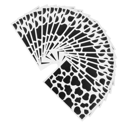 Abaodam 20blätter Kuhdruck Aufkleber Lustige Dekoration Für Laptop Wasserflasche Und Scrapbooking Kreative -Sticker Für Kuhliebhaber Abaodam 20blätter Kuhdruck Aufkleber Lustige Dekoration Für Laptop Wasserflasche Und Scrapbooking Kreative -Sticker Für Kuhliebhaber von Abaodam