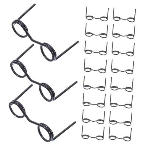 Abaodam 20pcs Mini Brille Für Puppen Klassische Runde Rahmen Ohne Objektiv Brille Süße Puppengläser Für Dress Up Decorative Mini Brille von Abaodam