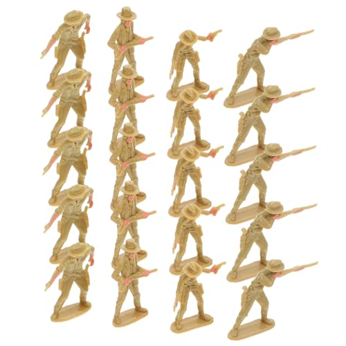 Abaodam 20stücke Teiliges Western Figuren Plastische Miniatur Actionfiguren Für Tischdekoration Und Mikrolandschafts-layouts Für Wild West Mottopartys Abaodam 20stücke Teiliges Western Figuren Plastische Miniatur Actionfiguren Für Tischdekoration Und Mikrolandschafts-layouts Für Wild West Mottopartys von Abaodam