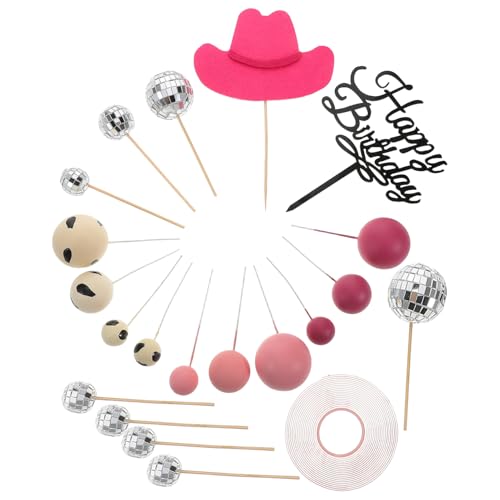 Abaodam 21 Stück Cowgirl Cupcake Topper Cowgirl Geburtstagsparty Dekorationen Für Mädchen Und Jungen Cowgirl Hut Kuchendekorationen Cowgirl Babyparty Partyzubehör Rosa Abaodam 21 Stück Cowgirl Cupcake Topper Cowgirl Geburtstagsparty Dekorationen Für Mädchen Und Jungen Cowgirl Hut Kuchendekorationen Cowgirl Babyparty Partyzubehör Rosa von Abaodam