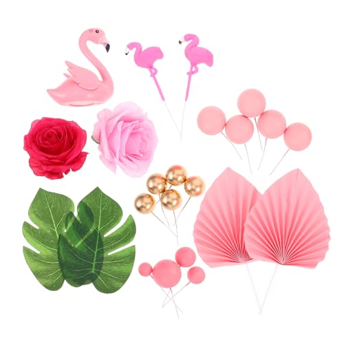 Abaodam 23 Stück tropischer Kuchendeckel Geburtstagsdekorationen am Strand hawaiianische geburtstagsdekoration Flamingo-Geburtstagsfeierdekoration Schaum Rosa Abaodam 23 Stück tropischer Kuchendeckel Geburtstagsdekorationen am Strand hawaiianische geburtstagsdekoration Flamingo-Geburtstagsfeierdekoration Schaum Rosa von Abaodam