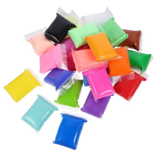 Abaodam 24 Packungen gefärbter Ton Glasur Bildhauerei Bausatz Formen Teenager Mini plastilin für für plastilin modelliermasse DIY-Ton-Kit Modelliermasse-Kit Plastik Abaodam 24 Packungen gefärbter Ton Glasur Bildhauerei Bausatz Formen Teenager Mini plastilin für für plastilin modelliermasse DIY-Ton-Kit Modelliermasse-Kit Plastik von Abaodam
