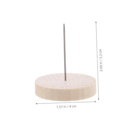Abaodam 24 Stück Robuster Puppenständer aus Holz Teiliges mit Einzel und Doppelstiften Stabile Doll Brackets für Desktop Display Vielseitig für Gehäkelte und Gestrickte Puppen Sicherer von Abaodam