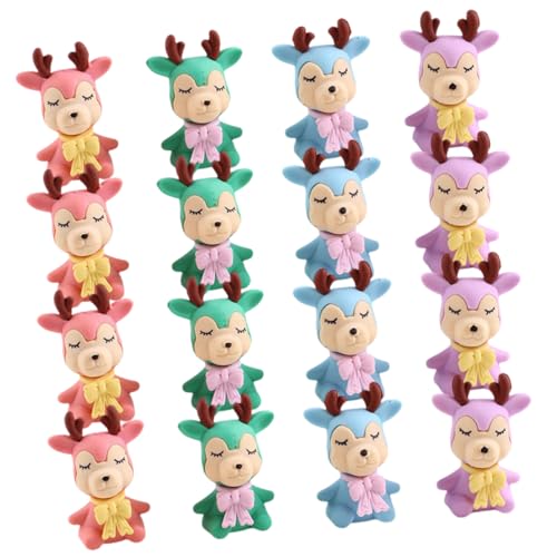 Abaodam 24 Stück Teiliges Abnehmbare Mini radiergummis Hirsch design Tragbare Bleistiftradierer für Schüler Cartoon kreativradierer Sicherer Langlebiger Lernzubehör für Zufällige Farbe Abaodam 24 Stück Teiliges Abnehmbare Mini radiergummis Hirsch design Tragbare Bleistiftradierer für Schüler Cartoon kreativradierer Sicherer Langlebiger Lernzubehör für Zufällige Farbe von Abaodam
