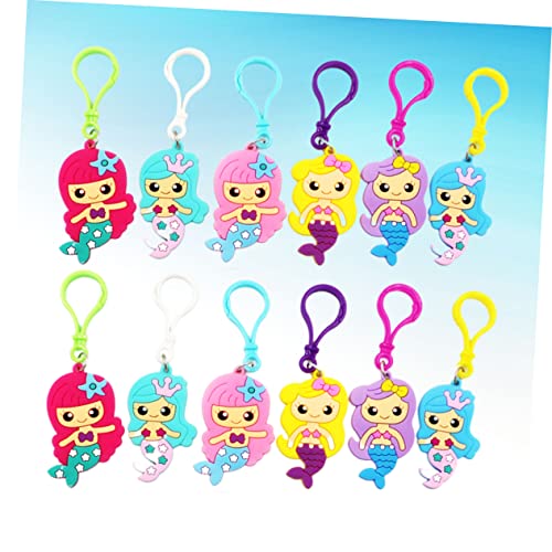 Abaodam 24 Stück Meerjungfrau Schlüsselanhänger für Kinder Lustige Partygeschenke Kreatives Spielzeug Fantasievolles Zubehör für Kindergeburtstage Mitgebsel für Mädchen PVC Material Abaodam 24 Stück Meerjungfrau Schlüsselanhänger für Kinder Lustige Partygeschenke Kreatives Spielzeug Fantasievolles Zubehör für Kindergeburtstage Mitgebsel für Mädchen PVC Material von Abaodam