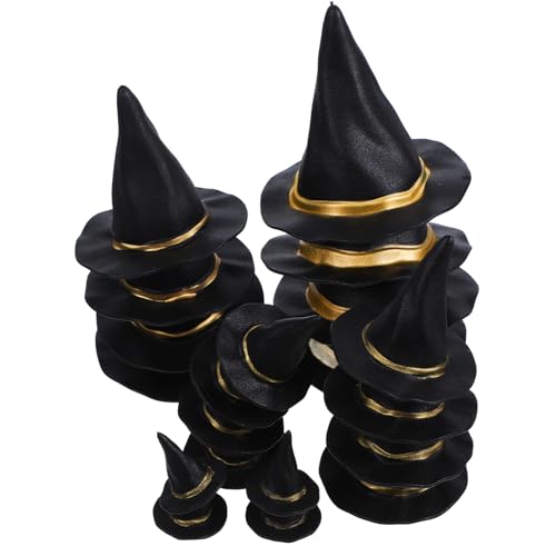 Abaodam 240Cs Miniatur-Hexenhüte Mini-Halloween-Hexenhut Für Diy-Bastelarbeiten Flaschenaufsätze Halloween-Party Puppenhaus-Dekoration Abaodam 240Cs Miniatur-Hexenhüte Mini-Halloween-Hexenhut Für Diy-Bastelarbeiten Flaschenaufsätze Halloween-Party Puppenhaus-Dekoration von Abaodam