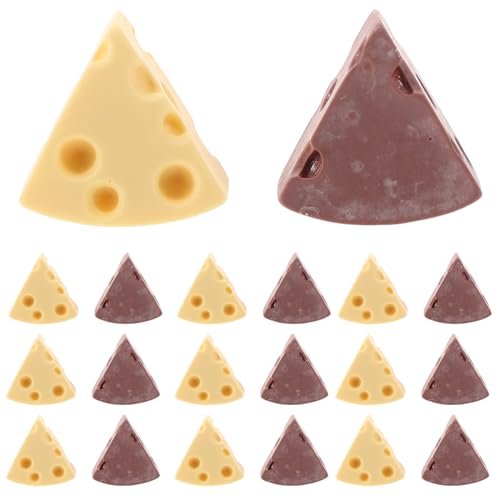 Abaodam 24-teiliges Mini-käse-Charm-Set Aus Realistischem Harz Käse- für Handyhülle Dekorative Ornamente Haarspange Accessoire Abaodam 24-teiliges Mini-käse-Charm-Set Aus Realistischem Harz Käse- für Handyhülle Dekorative Ornamente Haarspange Accessoire von Abaodam